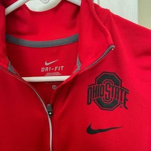 Nike Ohio State drifit women’s quarter zip